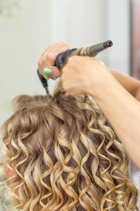 Perm hair service